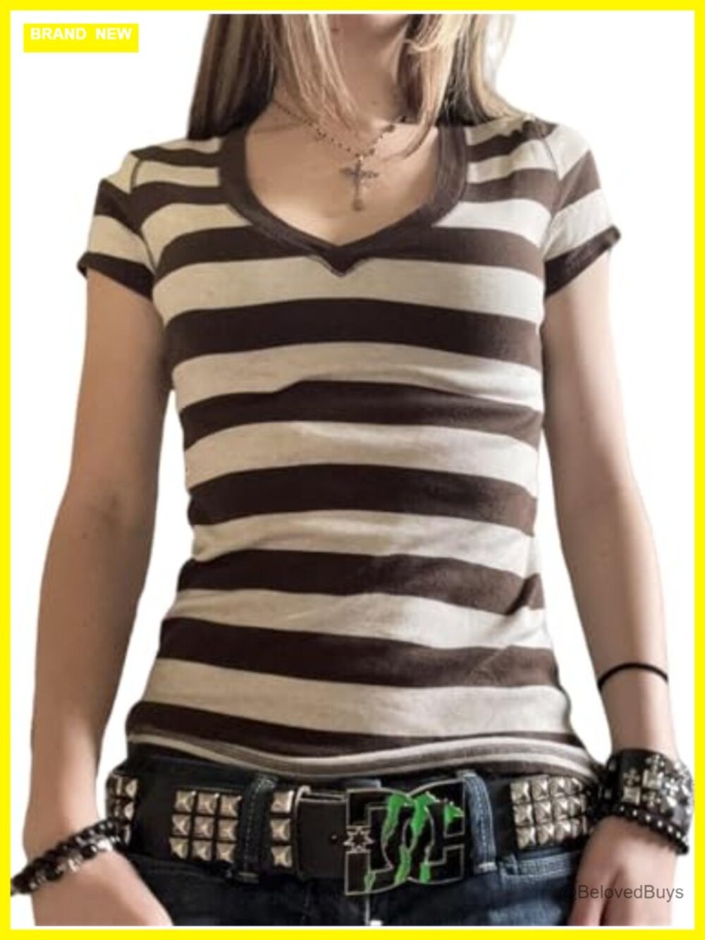 Y2K Emo Grunge Baby Tee Short Sleeve Polyester Elastane Alt Graphic Tee